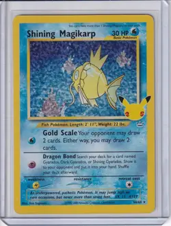 SHINING MAGIKARP Pokemon: Celebrations Classic Collection 66/64 Near Mint - Image 1