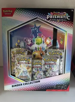 Pokemon TCG: Scarlet & Violet Prismatic Evolutions Binder Collection New Sealed - Image 1