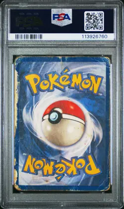1999 POKEMON FOSSIL #5 GENGAR-HOLO PSA 1 - Image 2