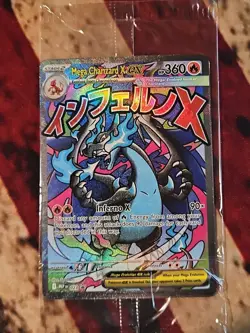 Mega Charizard X EX 023 Sealed W/ Oricorio Mega Evolution Promos Pokemon (1B) - Image 1