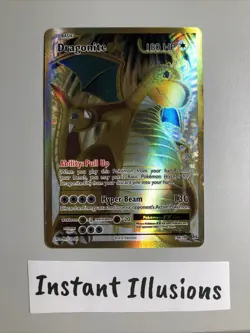 DMG Dragonite EX (Full Art) - XY Evolutions 106/108 Secret Rare POKEMON TCG - Image 1