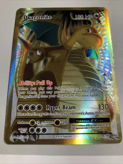 DMG Dragonite EX (Full Art) - XY Evolutions 106/108 Secret Rare POKEMON TCG - Image 2