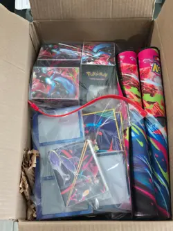 Pokemon TCG Accessories Lot - Dice, Counters, Status, Boxes, Playmats, Etc. - Image 1