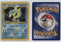 Gyarados Holo Pokemon Base Set #6 1999 - Image 3