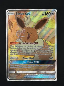 Pokemon TCG: Eevee GX - Full Art Promo Holo SM233 - Light Play+ - Image 2