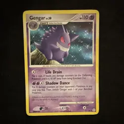Pokemon Gengar 27/130 Diamond & Pearl Regular Rare Stage 2 110HP 2007 Nintendo - Image 1