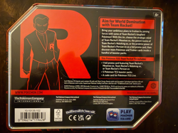 Pokemon TCG Team Rocket (Destined Rivals) Tin New & Factory SEALED Mewtwo - Image 2
