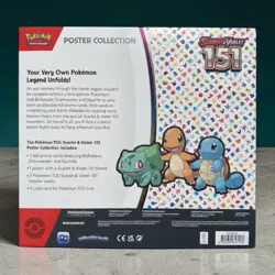 Pokemon TCG: Scarlet & Violet 151 Poster Collection Factory Sealed - Image 2