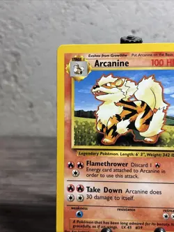 Arcanine 023/102 Base Set Regular Uncommon-Pokemon TCG-WOTC-Fast Shipping-NM! - Image 2