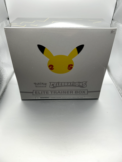 Pokemon 25th Anniversary Celebrations Elite Trainer Box (2021) Factory Sealed 820650809439 - Image 1