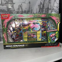 POKEMON MEGA VENUSAUR EX PREMIUM COLLECTION BOX SEALED - Image 1