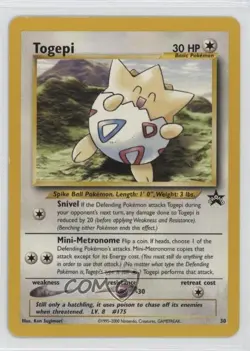 Togepi Pokemon WOTC Black Star Promo #30 1999 - Image 1