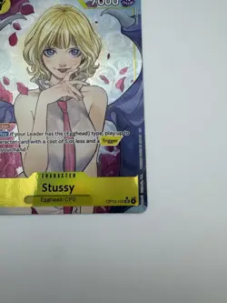 One Piece TCG Stussy (Alternate Art) OP13-110 Carrrying On His Will Holo NM/M - Image 5