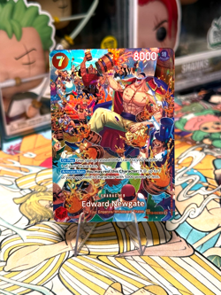 One Piece TCG Edward Newgate SP ST15-002 ALT ART Royal Blood (OP10) - Image 1