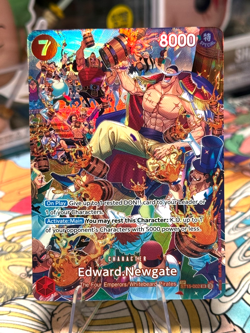 One Piece TCG Edward Newgate SP ST15-002 ALT ART Royal Blood (OP10) - Image 2