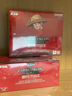 One Piece OP-13 CARRYING ON HIS WILL Booster Box ENGLISH SEALED - In Hand - Image 1