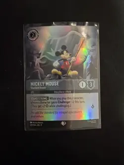 Lorcana TCG - Mickey Mouse - Standard Bearer Fabled Epic Foil - Image 1
