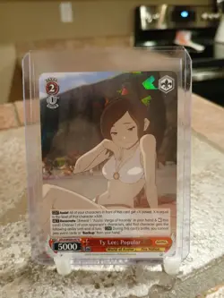 Weiss Schwarz Avatar The Last Airbender Ty Lee: Popular Foil Rare (B) Light Play - Image 1
