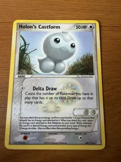 Holon’s Castform 44/110 Holon Phantoms Regular Pokemon Card - Image 1