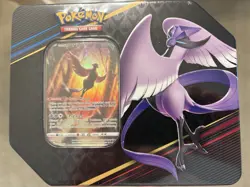 Pokemon Crown Zenith Tin Galarian Articuno Trading Card Game 2023 - Image 1