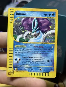 Suicune H25/H32 Aquapolis 2002 Rare Holo e-Series Pokemon Card TCG - Image 3