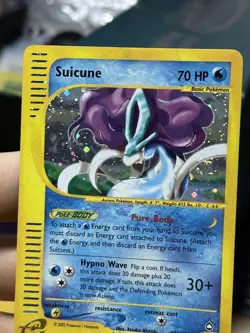 Suicune H25/H32 Aquapolis 2002 Rare Holo e-Series Pokemon Card TCG - Image 5
