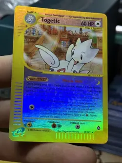 Togetic 39/147 Aquapolis 2002 Reverse Rare Holo e-Series Pokemon Card TCG - Image 5