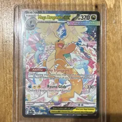 Mega Dragonite EX Full Art Holo ASC 290/217 Stage 2 Pokemon TCG Card - Image 1