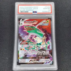 Rayquaza Vmax - TG20/TG30 - Ultra Rare - Silver Tempest - Pokemon Card - PSA 10 - Image 1