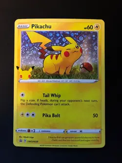 Pikachu - (General Mills) Promo Miscellaneous Cards & Products SWSH039 NM - Image 1