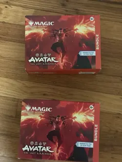 LOT OF 2 Avatar The Last Airbender Magic The Gathering Bundle MTG Foil Cards NEW - Image 1