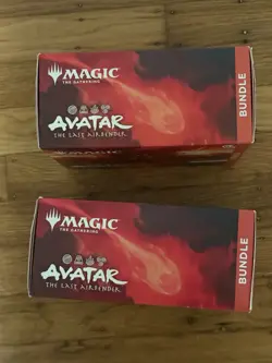 LOT OF 2 Avatar The Last Airbender Magic The Gathering Bundle MTG Foil Cards NEW - Image 2