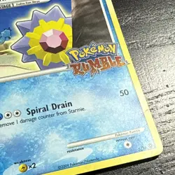 Starmie (5/16) | Pokemon TCG | Stamped Rumble Promo Card 2009 - Image 2