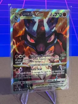 Lucario VSTAR SWSH291 SWSH: Sword & Shield Promo Cards Holo - Image 1