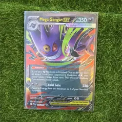 Pokemon Mega Gengar ex 056/094 – 350 HP Holo – Pokemon TCG Card - Image 1
