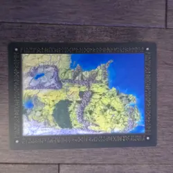 Middle-earth CCG Harondor 1995 Tolkien Enterprises Region Map Card ICE - Image 3