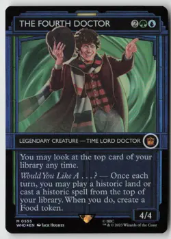 The Fourth Doctor (Showcase) Universes Beyond: Doctor Who (555) Foil - MTG - Image 1