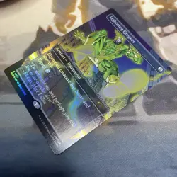 Lightning Greaves 1987 Foil Marvel's Spider-Man: Villainous Plot Secret Lair - Image 4