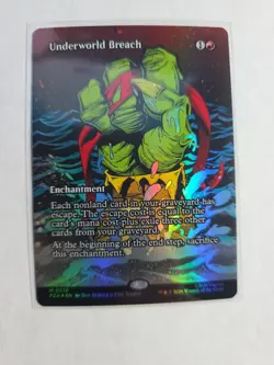 Underworld Breach Borderless Foil 0010 PZA Teenage Mutant Ninja Turtles TMNT MTG - Image 1