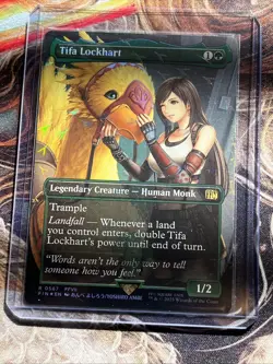Tifa Lockhart English Chocobo Track FOIL Alternate Art Final Fantasy MTG Magic - Image 3