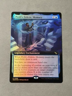 Proft's Eidetic Memory Foil Extended Art Murders at Karlov Manor NM MTG - Image 1