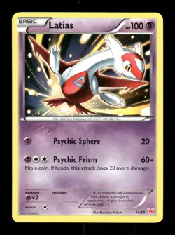 Pokemon XY Trainer Kit: Latias & Latios #14/30 Latias (#14 Non-Holo) Common - Image 1