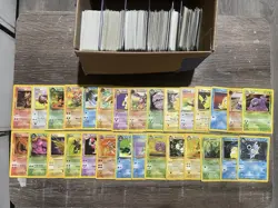 Huge Collection Bulk Lot of 536 Fossil / Team Rocket/MORE Pokemon Cards Vintage - Image 1