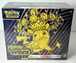 Pokemon Scarlet & Violet Surging Sparks ETB Elite Trainer Box -FACTORY SEALED - Image 1