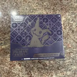 POKEMON SCARLET & VIOLET PALDEAN FATES FACTORY SEALED ELITE TRAINER BOX ETB - Image 1