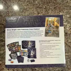 POKEMON SCARLET & VIOLET PALDEAN FATES FACTORY SEALED ELITE TRAINER BOX ETB - Image 3