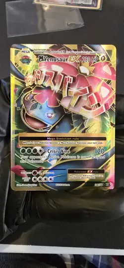 The Pokemon Company M Venusaur EX 100/108 Evolutions Ultra Rare Holo 230 HP - Image 1