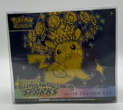 Pokemon Center Exclusive Surging Sparks Elite Trainer Box SEALED PC ETB - Image 1