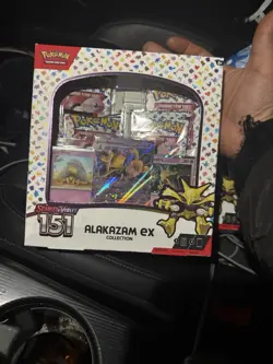 Pokemon TCG Scarlet and Violet - 151 Alakazam ex Collection Box - 4 Packs 820650855269 - Image 2
