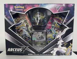 Pokemon TCG Arceus V Figure Collection Box Factory Sealed Brilliant Stars 2022 820650850165 - Image 1